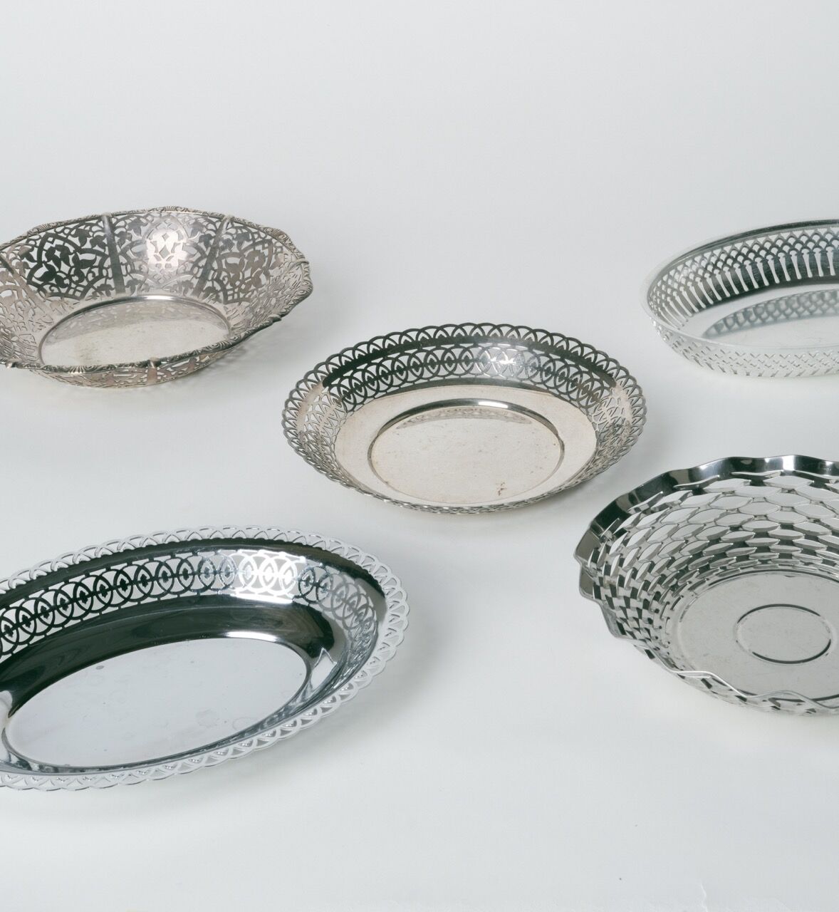 Corbeille vintage Inox