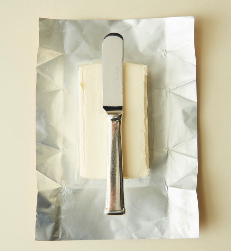 Couteau à beurre vintage argent